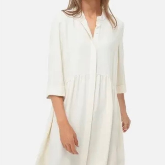 Tuckernuck Ivory Shirt Mini Dress - Picture 2 of 10
